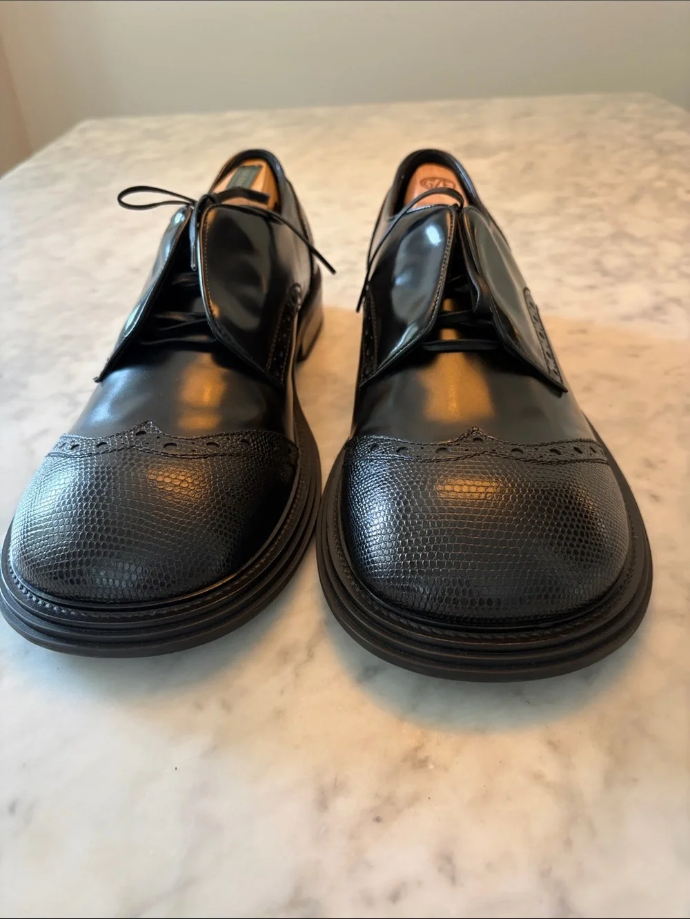 Ferragamo Men’s Festo Wingtip Oxford